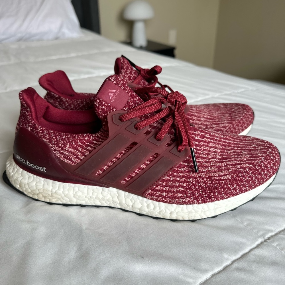 Adidas Ultra Boost 3.0 Maroon Sneakers